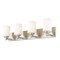 Z-Lite Soledad Vanity, 4-Light, 31.5 In.W x 6 In.L x 7.5 In.H, Brushed Nickel/White 485-4V-BN - alternate 7